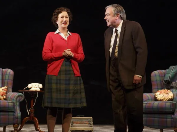 Helen Mirren and Richard McCabe in Peter Morgan's The Audience
